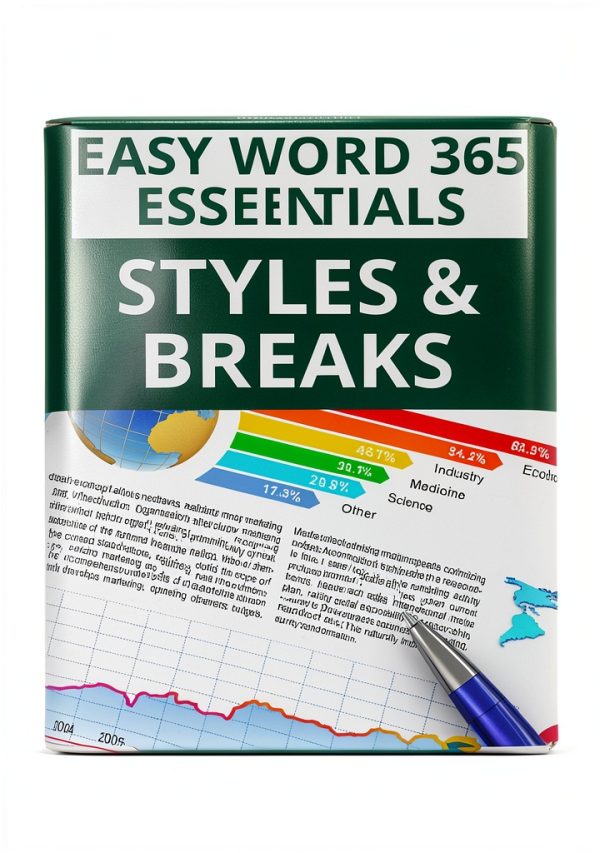 Easy Word 365 Essentials Kindle eBook by M.L. Humphrey – 47‑Page Quick-0