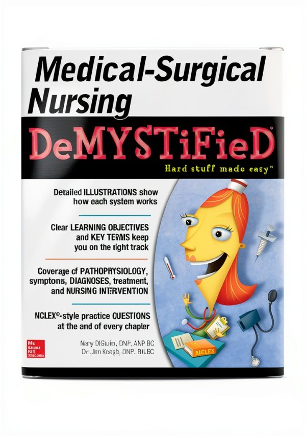 McGraw Hill Medical Nursing Demystified 3rd Edition Kindle-0