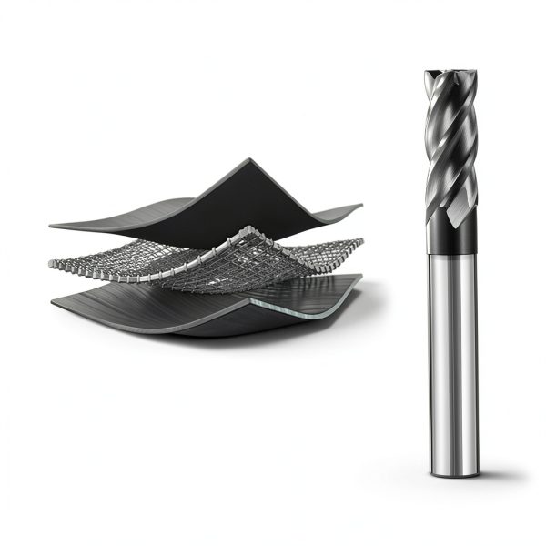 5pcs 1/8" Carbide Square End Mill Set by AYCHOLIZ 4 Flute AlTiN Coated-1