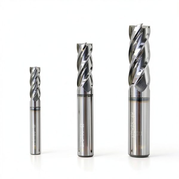Carbide Square End Mill 5‑Piece Set QualityTools – 1/4 to 3/4″ AlTiN-1