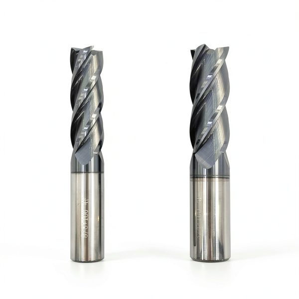 Carbide Square End Mill 5‑Piece Set QualityTools – 1/4 to 3/4″ AlTiN-2