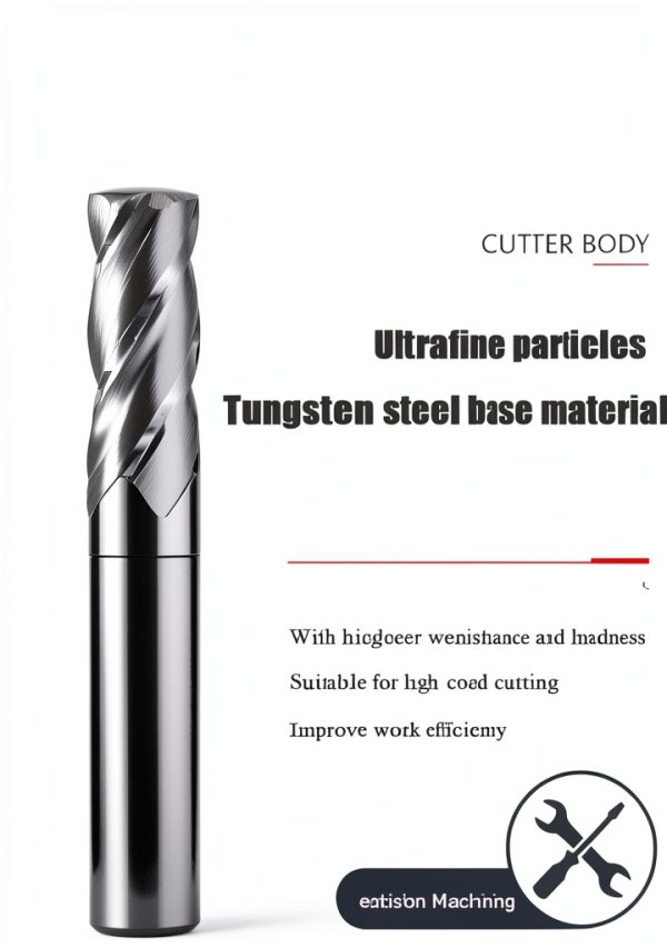 Carbide Square End Mill 5‑Piece Set QualityTools – 1/4 to 3/4″ AlTiN-6
